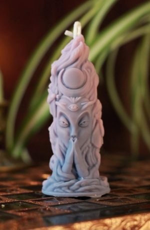 Gardienne de la Lune à la Fleur de Lotus